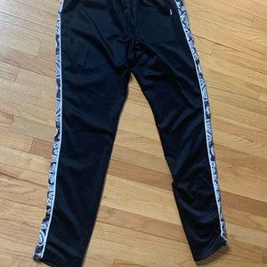 EPTM Black Joggers Striped Design
